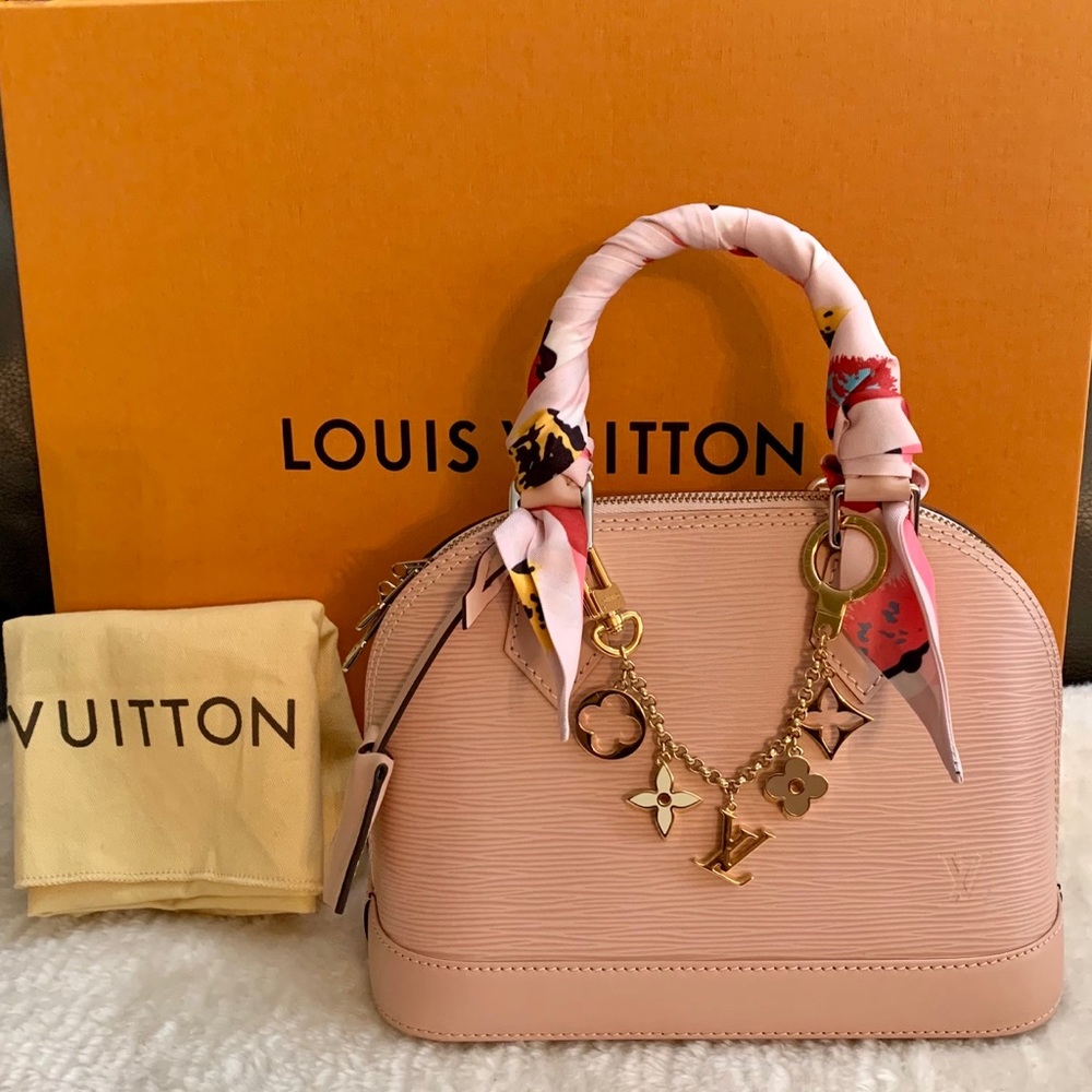 ‼️SOLD‼️Louis Vuitton Alma BB Rose Ballerine